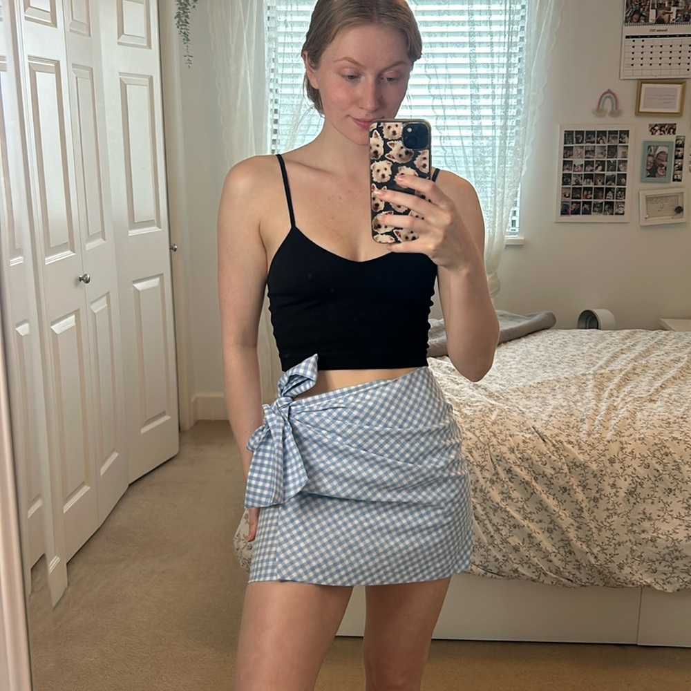 Plaid skirt